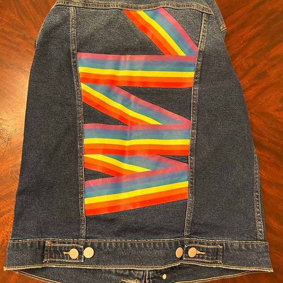 Unisex Custom Denim Jacket (medium) - Picture 3 of 5